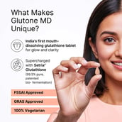 2 - Glutone MD Setria L-Glutathione,  for Radiant Glow & Even Skin Tone (Pack of 4)  30 tablet(s) 