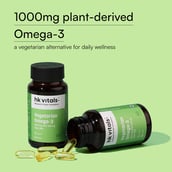 3 - HealthKart HK Vitals Veg Omega 3 1000mg,  60 tablet(s)