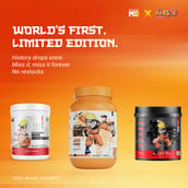 1 - MuscleBlaze X Naruto Collector's Edition Box, (Pack of 10 Items)