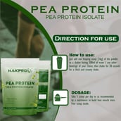 3 - Nakpro Pea Protein Isolate,  2.2 lb  Mango 