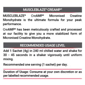 11 - MuscleBlaze Creatine Monohydrate CreAMP,  Citrus Blast  0.061 lb 