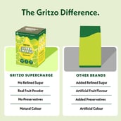 6 - Gritzo Supercharge Hydration Drink Mix,  15 Piece(s)/Pack  Lemon Pop Flavour