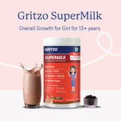 1 - Supermilk Gritzo Growth for Girl 13+ years,  400 g  Cafe Mocha