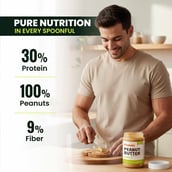3 - Pintola Organic Peanut Butter, 0.350 kg Creamy