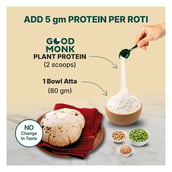 3 - Good Monk Plant Protein for Rotis, 1.01 lb Unflavoured