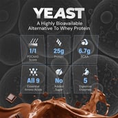 2 - Nutrabay Yeast Protein, 4.4 lb Rich Chocolate Creme