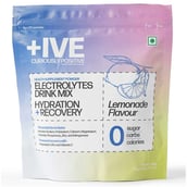 1 - Curiously +IVE Electrolytes Drink Mix Hydration + Recovery, 20 sachets/pack Lemonade