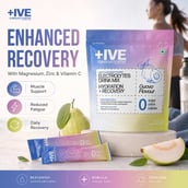11 - Curiously +IVE Electrolytes Drink Mix Hydration + Recovery, 20 sachets/pack Guava