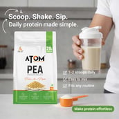 9 - AS-IT-IS Nutrition ATOM Pea Protein,  2.2 lb  Caramelized Banana 