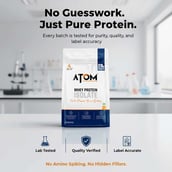 8 - AS-IT-IS Nutrition ATOM 100% Whey Protein Isolate Ultra-Pure, 2.2 lb Cookie Hazel Fusion