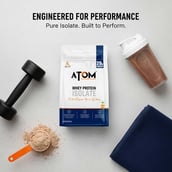 5 - AS-IT-IS Nutrition ATOM 100% Whey Protein Isolate Ultra-Pure,  2.2 lb  Choco Hazel Fusion 