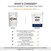 AS-IT-IS Nutrition ATOM Whey Protein with Enzymes, 8.8 lb French Vanilla