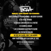 4 - Mutant Hardcore BCAA, 0.859 lb 30 Servings Grape
