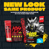 5 - Mutant Mass Extreme 2500 Muscle Mass Gainer, 6 lb Triple Chocolate