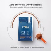 7 - AS-IT-IS Nutrition ATOM NXT Protein - Yeast Protein with DigeZyme, 1.1 lb Double Rich chocolate