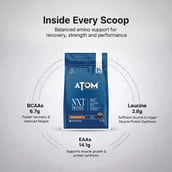 9 - AS-IT-IS Nutrition ATOM NXT Protein - Yeast Protein with DigeZyme, 1.1 lb Cafe Mocha