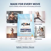 10 - AS-IT-IS Nutrition ATOM Rehydrate Isotonic Energy Drink, 2.2 lb Zesty Melon