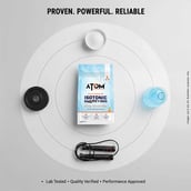 7 - AS-IT-IS Nutrition ATOM Rehydrate Isotonic Energy Drink, 2.2 lb Beachy Burst