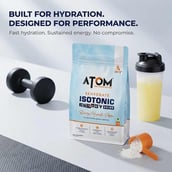 4 - AS-IT-IS Nutrition ATOM Rehydrate Isotonic Energy Drink,  2.2 lb  Pineapple Splash 