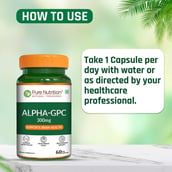 6 - Pure Nutrition Alpha-GPC 300mg,  60 veggie capsule(s) 