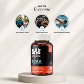 9 - AS-IT-IS Nutrition BCAA 1000mg, 60 capsules 30 Servings Unflavoured