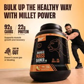 4 - BeastLife Anabolic Mass Gainer, 5.5 lb Strawberry Banana