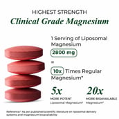 5 - Vlado's Himalayan Organics Liposomal Magnesium Complex 28000mg, Natural 60 tablets