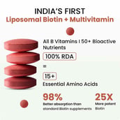 6 - Vlado's Himalayan Organics Liposomal Biotin+ with Multivitamin, 120 tablet(s) Unflavoured