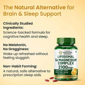 10 - Vlado's Himalayan Organics Liposomal 5X Magnesium Complex 2100mg, Unflavoured 120 veggie capsule(s)