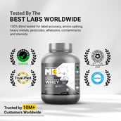 11 - MuscleBlaze Biozyme Performance Whey, 4.4 lb Triple Chocolate