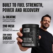 2 - BeastLife Creatine Monohydrate, Unflavoured & Neon Shaker 500ml 0.548 lb