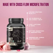 2 - BeastLife Pro Concentrate Whey Protein, 2.03 lb Rose