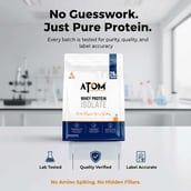 8 - AS-IT-IS Nutrition ATOM 100% Whey Protein Isolate Ultra-Pure, 4.4 lb Double Rich Chocolate