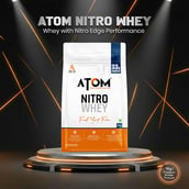 9 - AS-IT-IS Nutrition ATOM Nitro Whey with Creasure, 2.2 lb Double Rich Chocolate