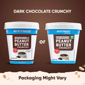2 - Myfitness by brnd.me Dark Chocolate Peanut Butter,  0.510 kg  Crunchy