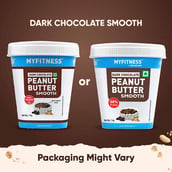 2 - Myfitness by brnd.me Dark Chocolate Peanut Butter, 1 kg Smooth