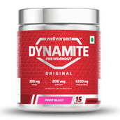 1 - Wellversed Dynamite Original Pre Workout, 0.46 lb Fruit Blast