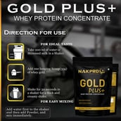 5 - Nakpro Gold Plus+ Whey Protein Concentrate,  2.2 lb  Chocolate 