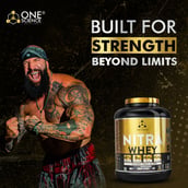 4 - One Science Nitra Whey Tiger Combo Pack, 4 lb Neapoliten Ice Cream with Daily Multivitamin 60 Capsules