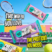 4 - Yogabar Protein Wafer (10g Protein), 10 bar(s) Variety Box