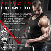 5 - Nakpro Creatine Monohydrate, Fruit Punch 0.55 lb