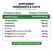 2 - Vlado's Himalayan Organics Omega 3 6 9 Vegan Natural Nutrition Supplement,  90 veggie capsule(s) 