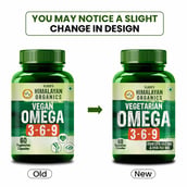 11 - Vlado's Himalayan Organics Omega 3 6 9 Vegan Natural Nutrition Supplement, 60 veggie capsule(s)