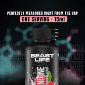 9 - BeastLife L-Carnitine with Vitamin B5 Liquid 3300mg, 450 ml Litchi