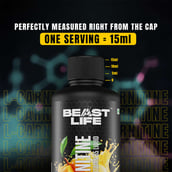 10 - BeastLife L-Carnitine with Vitamin B5 Liquid 1100mg, 450 ml Mango