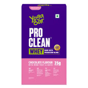 1 - Yogabar Pro Clean Whey, 3 sachets/pack Chocolate with Monk Fruit & Dates