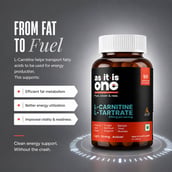 6 - AS-IT-IS Nutrition One L-Carnitine L-Tartrate 500mg, 90 veggie capsule(s) Unflavoured