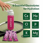 6 - Gritzo Supercharge Hydration Drink Mix,  15 Piece(s)/Pack  Berry Blast