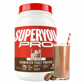 1 - Superyou Pro Fermented Yeast Protein,  2.2 lb  Cold Coffee 