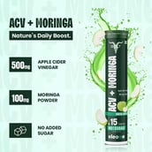 2 - Bolt ACV Moringa, 15 tablet(s) Green Apple